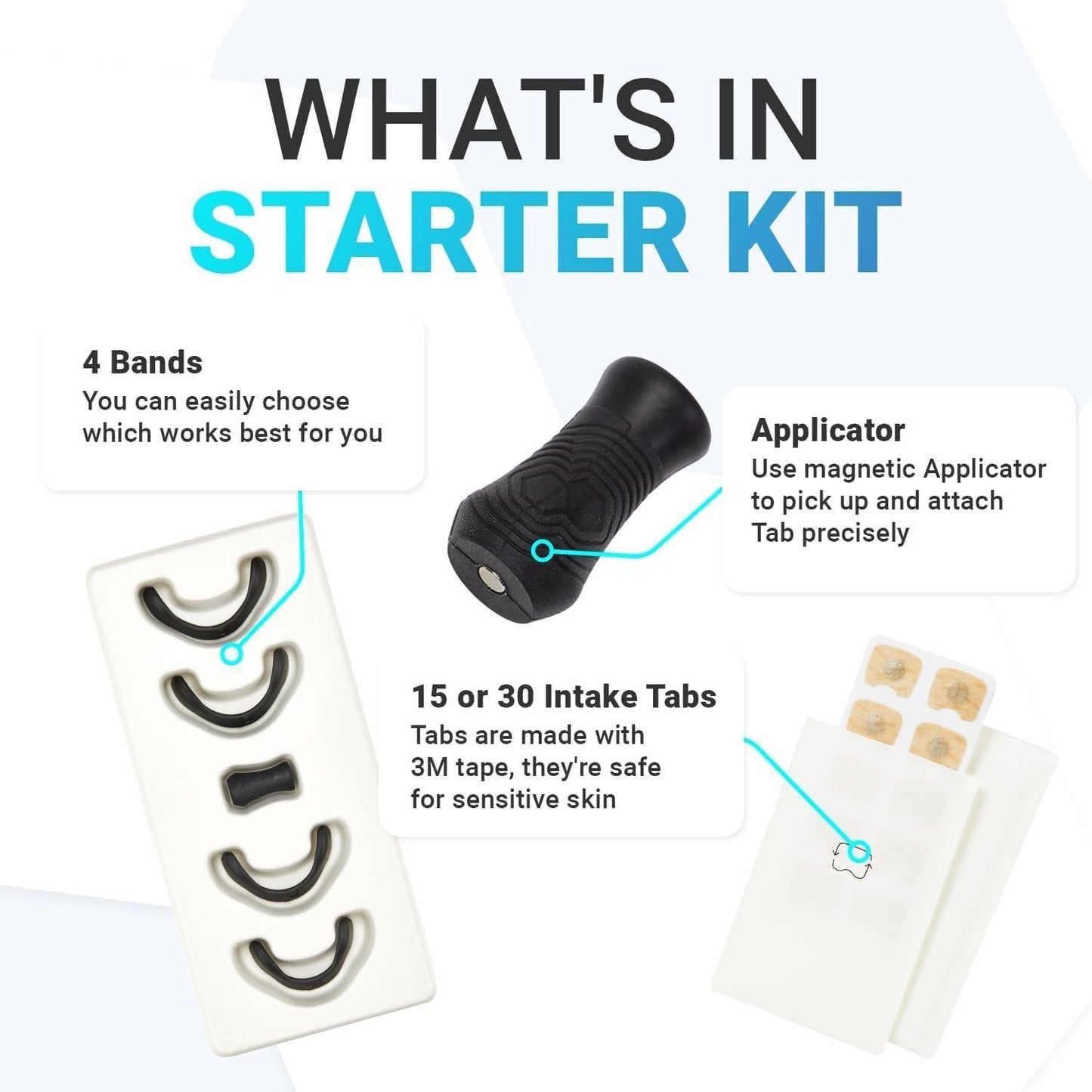 Magnetic Nasal Strip Kit
