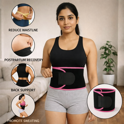 Adjustable Waist Trimmer Sweat Belt