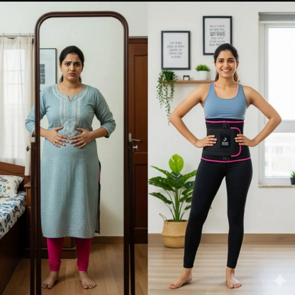 Adjustable Waist Trimmer Sweat Belt