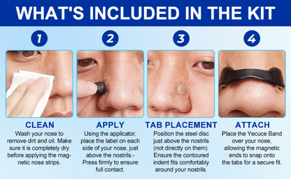 Magnetic Nasal Strip Kit